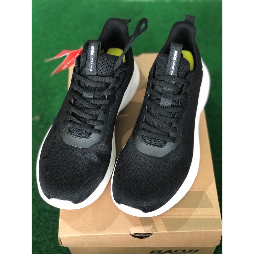 รองเท้า Baoji รุ่น  bjm 924 สีดำขาว