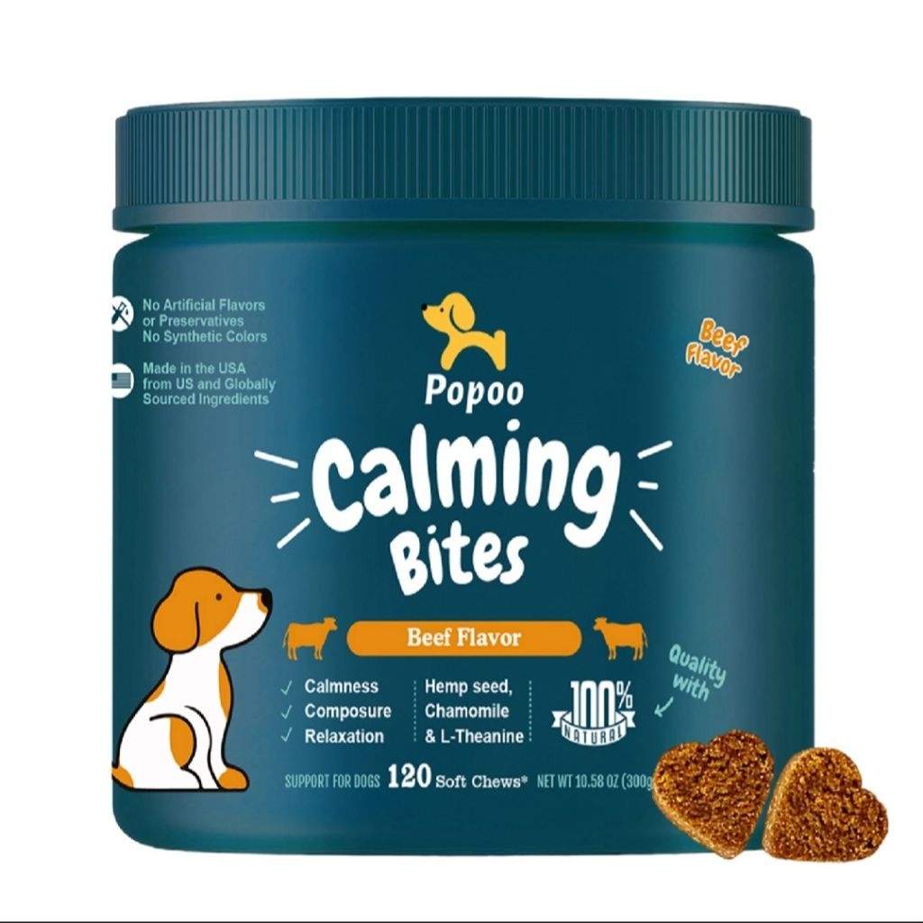 🚚Popoo อาหารเสริมสุนัข บำรุงสะโพกและข้อต่อ ขนมสุนัข