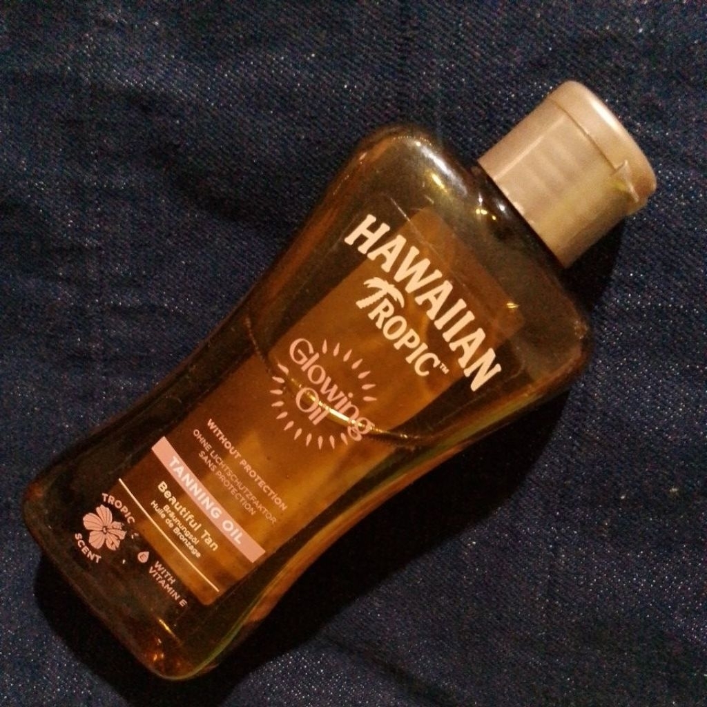 ออยล์อาบแดด ผิวแทน Hawaiian Tropic Dark Tanning oil spray Spf4 Vitamin E อาบแดด น้ำมันมะพร้าว ฮาวายเ