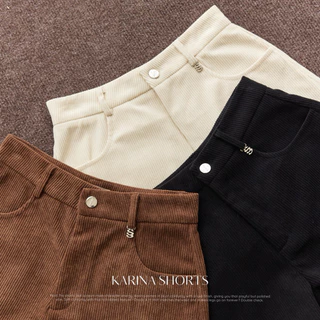 Swana.ss - Karina short XS-2XL 💖🐰 กางเกงขาสั้นผ้าลูกฟูก