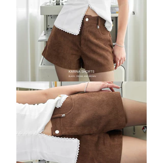 Swana.ss - Karina short XS-2XL 💖🐰 กางเกงขาสั้นผ้าลูกฟูก