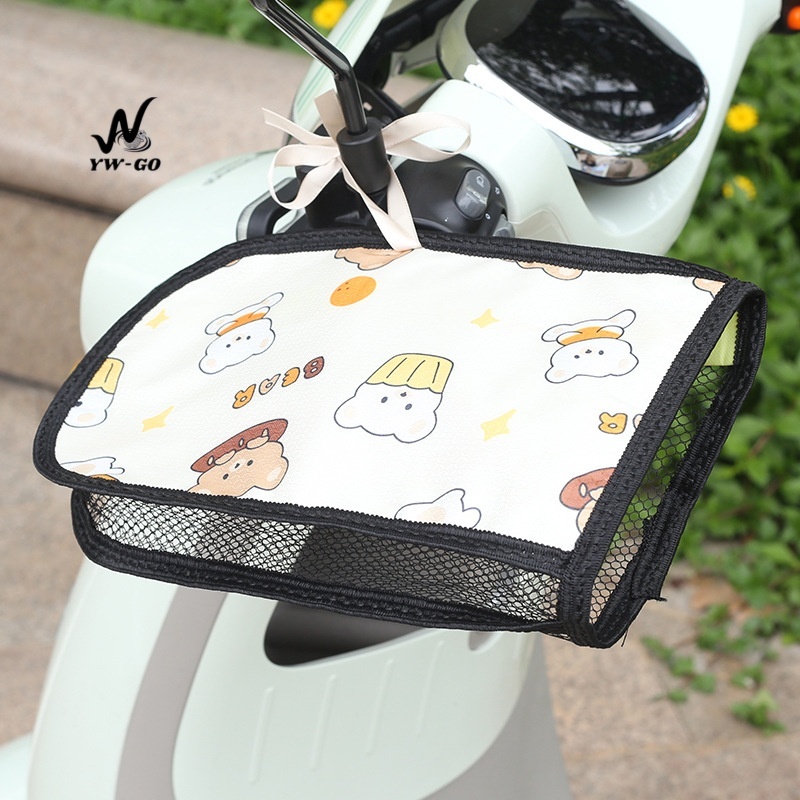 คู่ ถุงมือกันแดด กันฝน ครีมกันแดด ด้านล่างเป็นผ้าตาข่าย ระบายอากาศได้ดี G3290