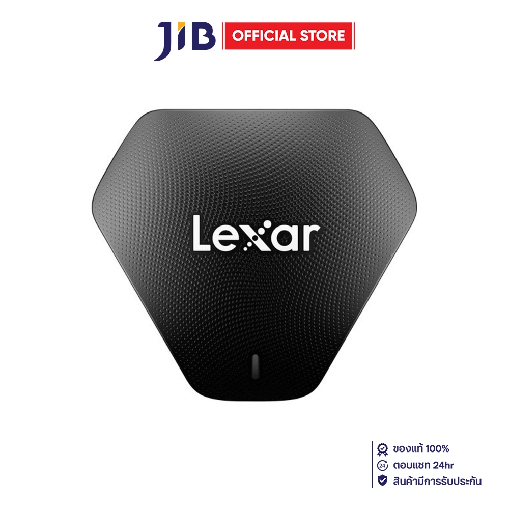 CARD READER (การ์ดรีดเดอร์พกพา) LEXAR PROFESSIONAL MULTI-CARD 3-IN-1 USB 3.1 READER (LRW500URB) BLAC