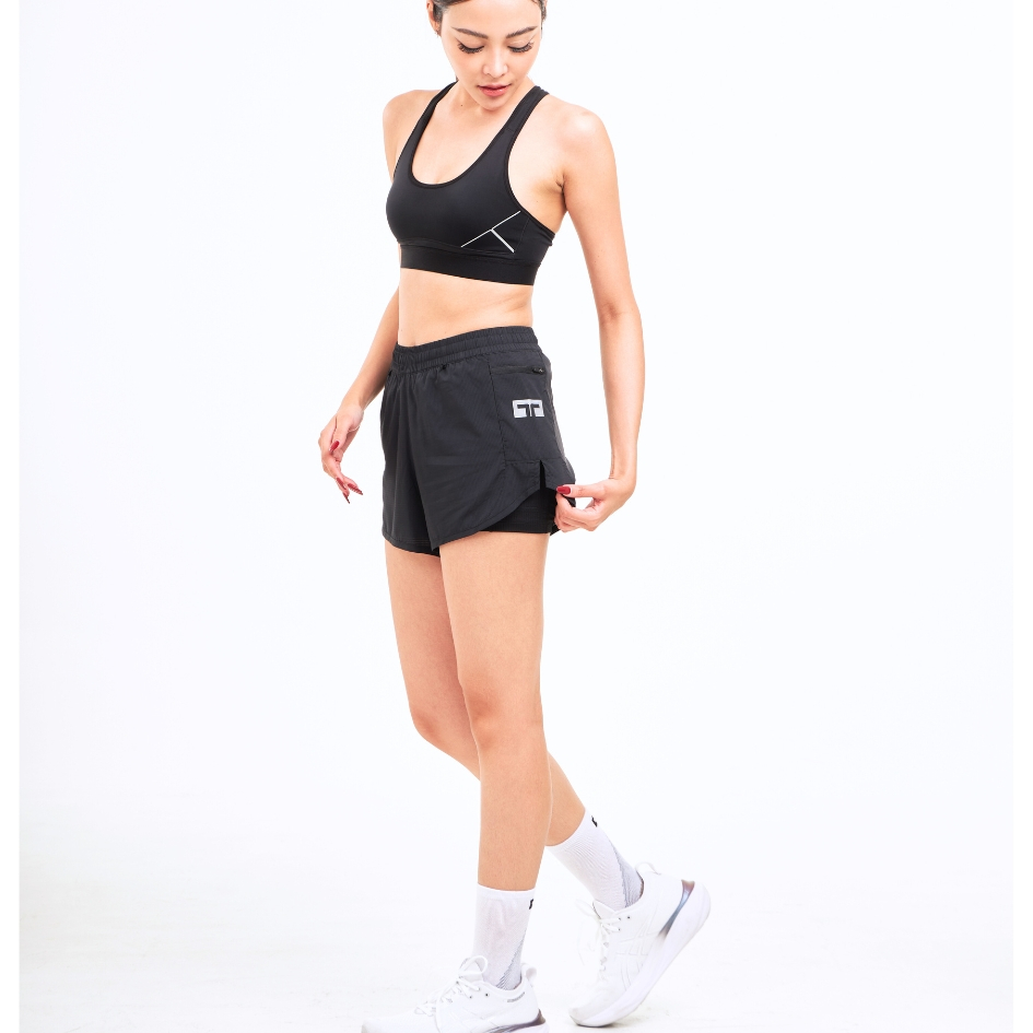 Women’s TL 3” Flow+ Shorts กางเกงวิ่งรุ่น 3 นิ้ว โฟล พลัส (23223)