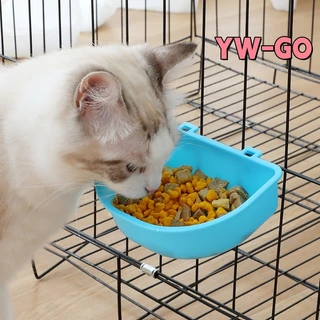 ชามอาหารสัตว์ แขวนกรง ชามอาหารแมว สุนัข ถ้วยอาหารแมว ที่ให้อาหารสัตว์เลี้ยง CW77