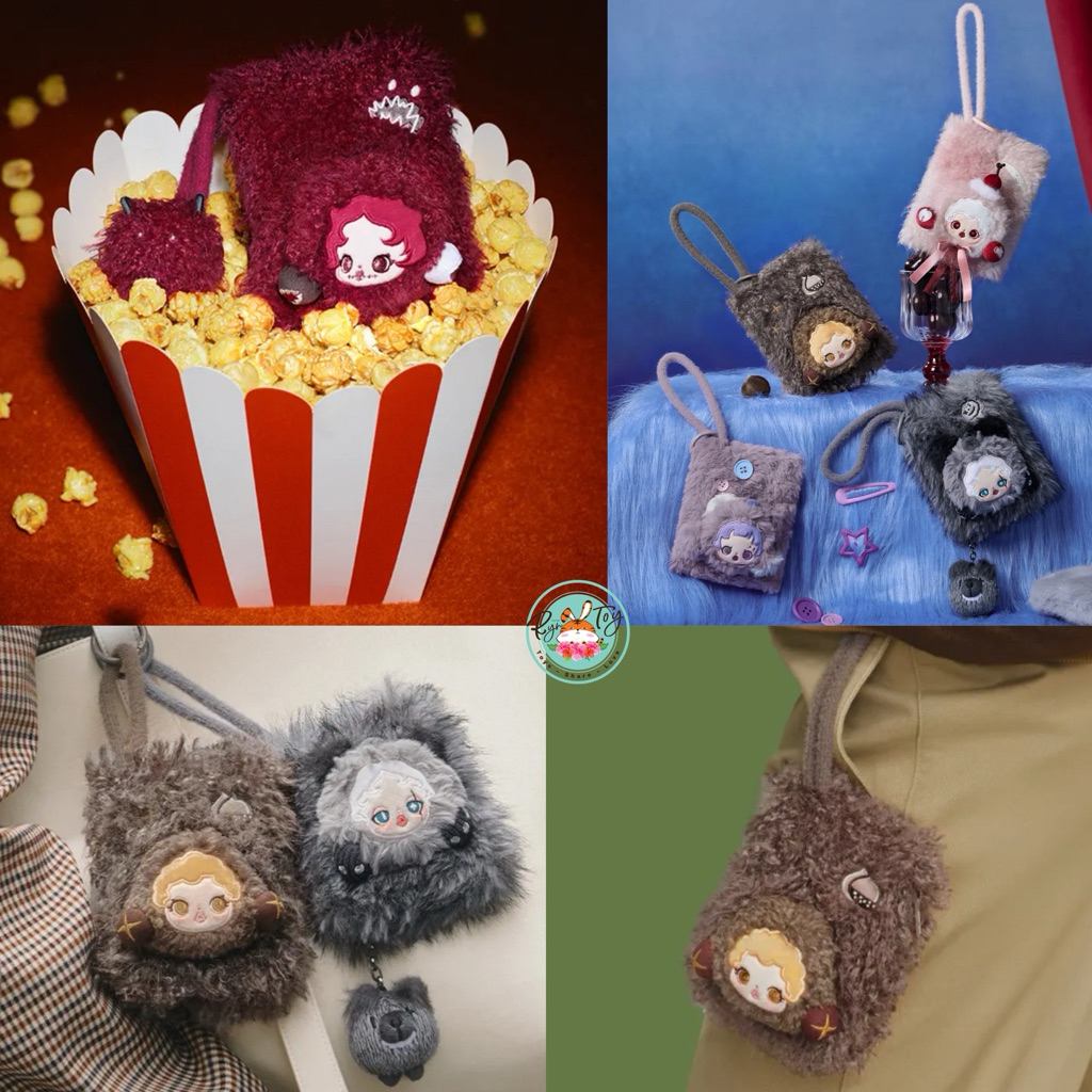 🧡🧡พร้อมส่ง💚💚  Skull Panda : You Found Me! [พวงกุญแจ+กระเป๋าซิป] **แบบจุ่ม**