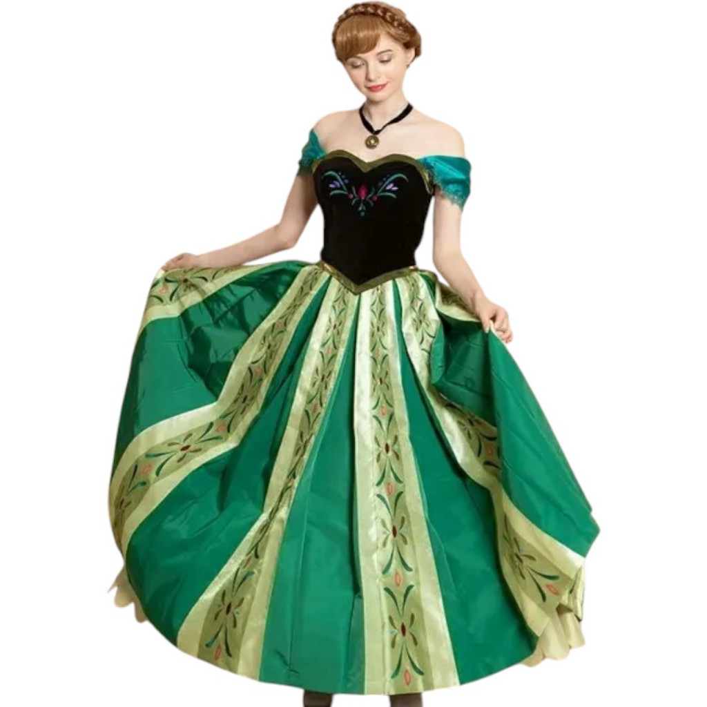 NEW8786 ชุดเจ้าหญิงอันนา <Frozen> Princess Anna Costumes 🚚ด่วนมีส่งGrabค่า