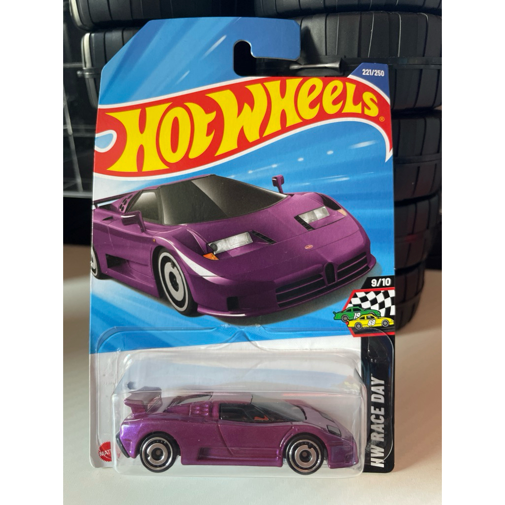 รถฮอทวีล Hot Wheels 94 BUGATTI EB110 SS🟣ปี 2025