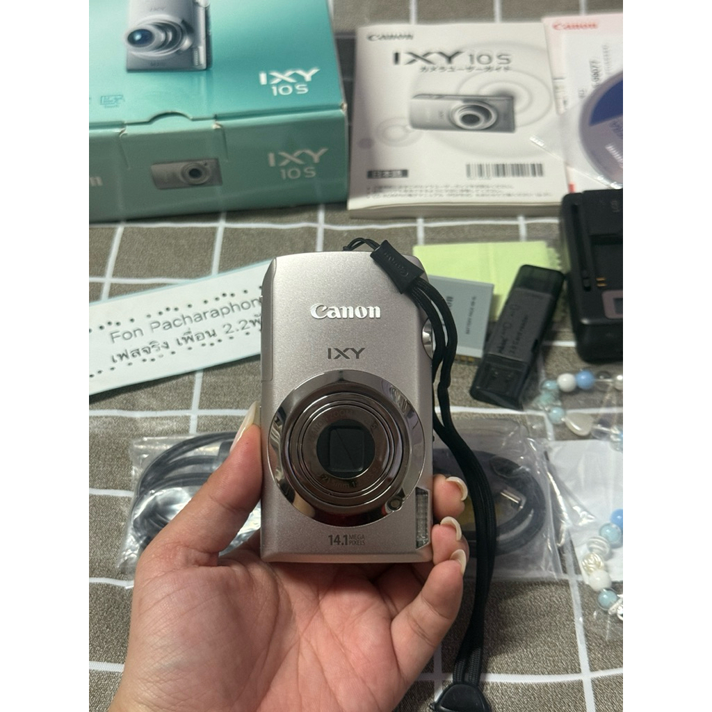 canon ixy 10s/ixus210is สีเงิน rare item✨