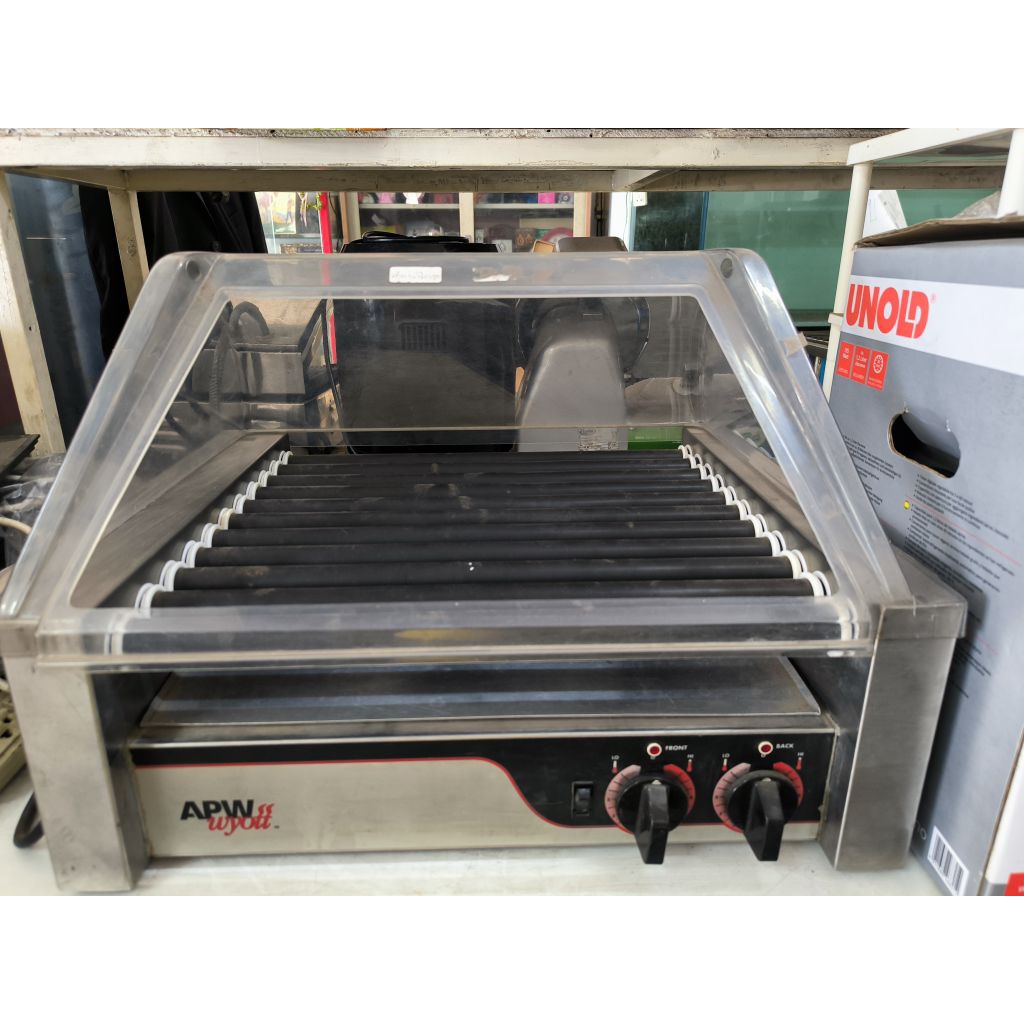 #เครื่องอุ่นไส้กรอก มือสอง #APWWYOTT HRS-31 USA รวมฝาครอบ