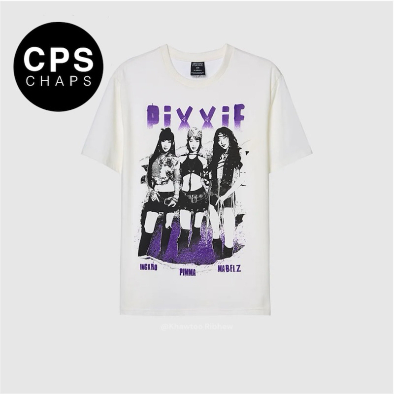 [New Collection] เสื้อยืดCPS x Pixxie หญิง ของแท้100%จากช็อป
