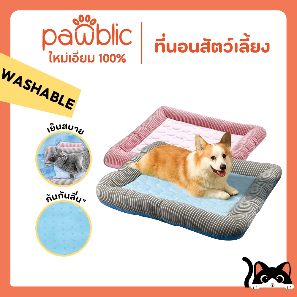 Pawblic🐶 ที่นอนสัตว์เลี้ยง ที่นอนสุนัข  เสื่อแมว เสื่อสุนัข ที่นอนความร้อน