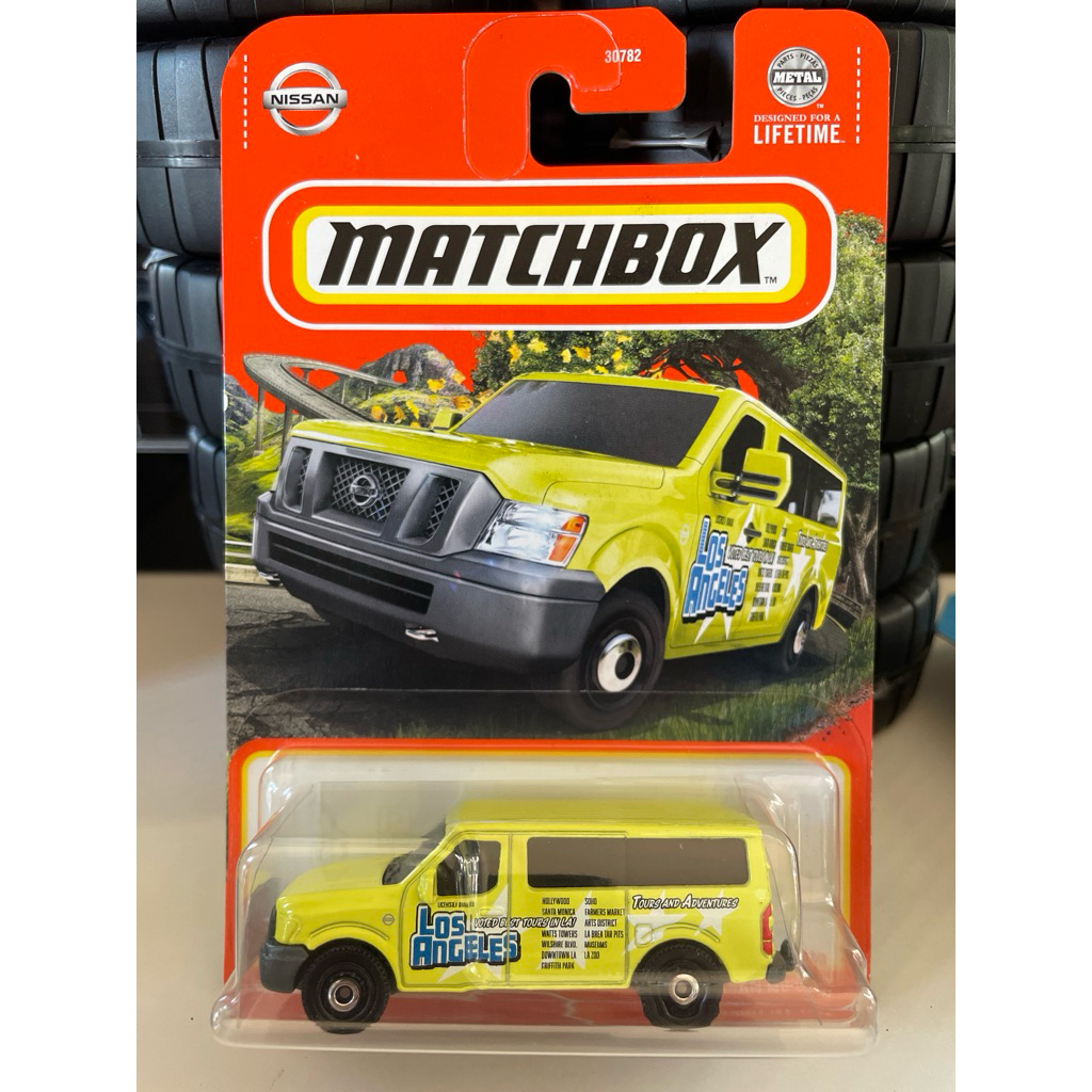 รถแมตช์บ็อค Matchbox NISSAN NV VAN🟢
