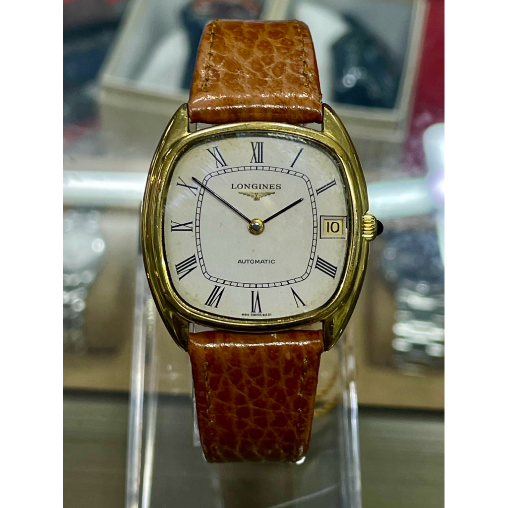 longines Vintage Automatic นาฬิกามือสอง นาฬิกาของแท้100%