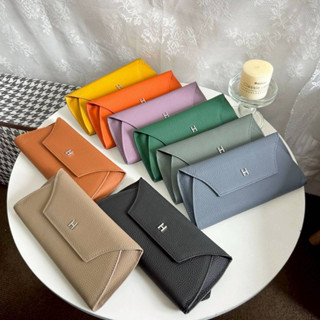 Leather clutch bag สไตล์แบรนด์หรู งานพรีเมี่ยมมาก