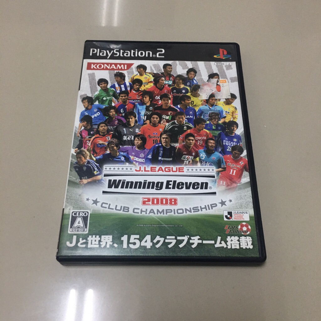 แผ่น PS2 J.league Winning Eleven 2008 (Japan) PlayStation 2