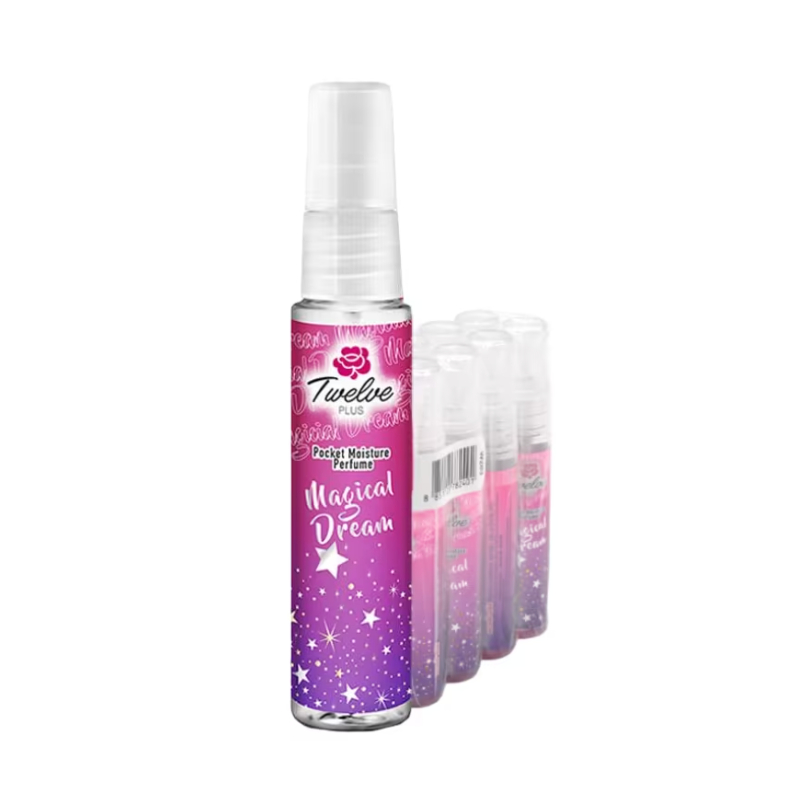 ทเวลฟ์พลัส พ็อคเก็ต มอยส์เจอร์ โคโลญ 0Twelve Plus เสปรย์น้ำหอม Body & Hair Perfume Mist ขนาด 25 ml .