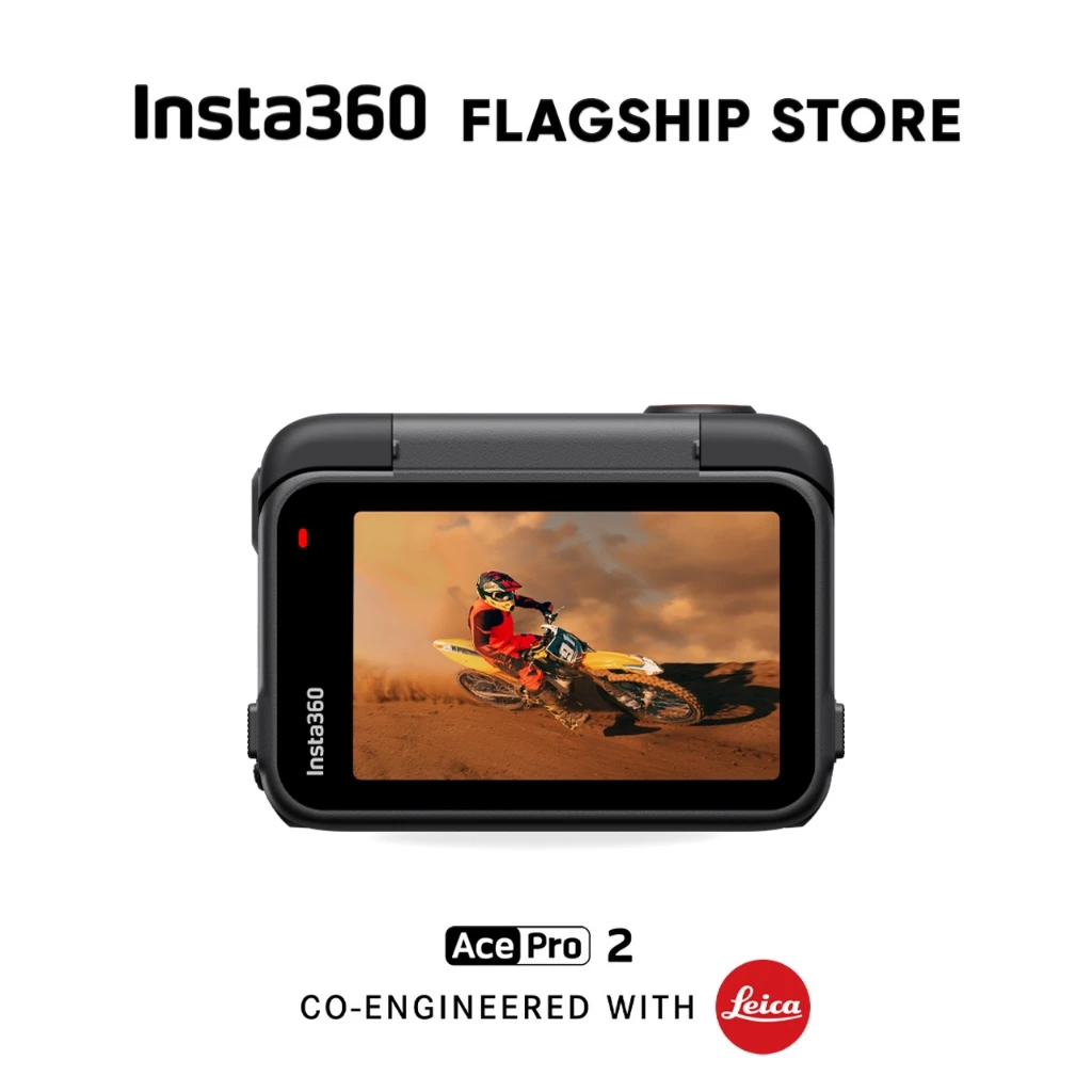 Insta360 Ace Pro 2 กล้องแอคชั่น เลนส์ LEICA กันน้ำ 12m ถ่ายวิดีโอชัด 8K ถ่ายรูป 50MP กล้อง อินสตา 360 Action Camera thumbnail 4