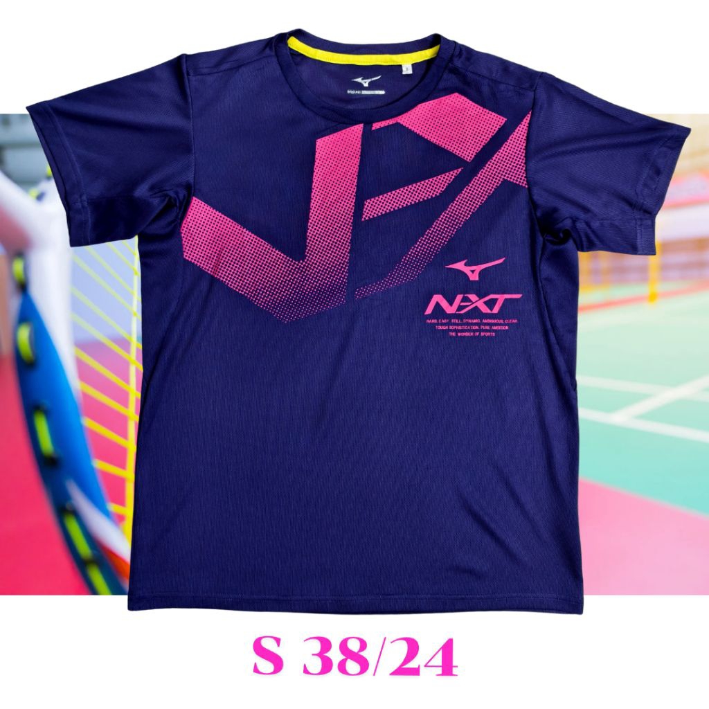 เสื้อกีฬามือสองmizuno Size S 38/24