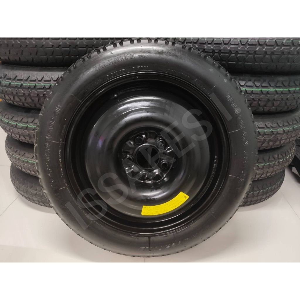 ล้ออะไหล่ล้อเดฟ Nissan Kicks (5 รู 114.3 สีดำ)