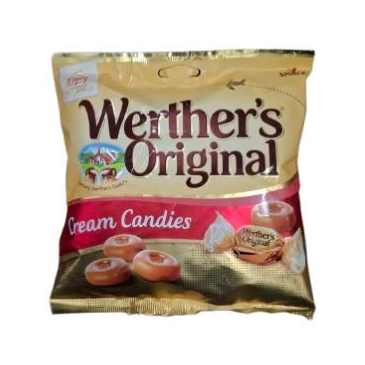 Werther's original cream candies ลูกอม ขนาด 300 กรัม มี 53 เม็ด จากเยอรมัน Exp.30/06/26