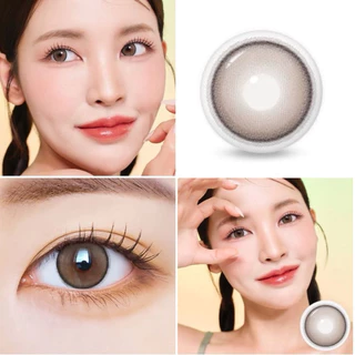 Montra Premium lens ค่าอมน้ำสูง 55% Layla Almond brown/brown/gray ค่าสายตา 0.00-650