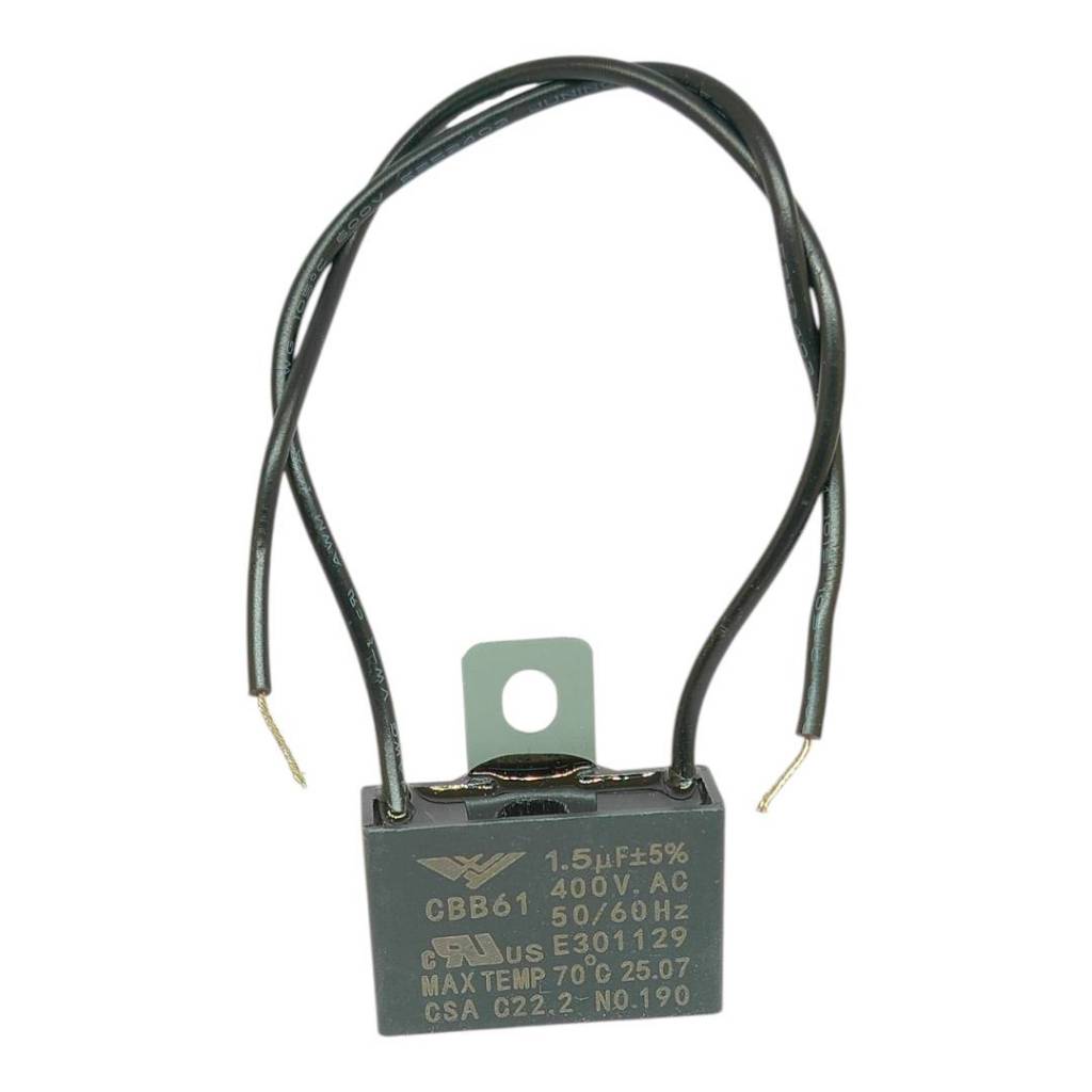คาปาซิเตอร์ พัดลม 1.5uF,C พัดลม แบบมีสาย และ ไม่มีสาย จำนวน 1ชิ้น