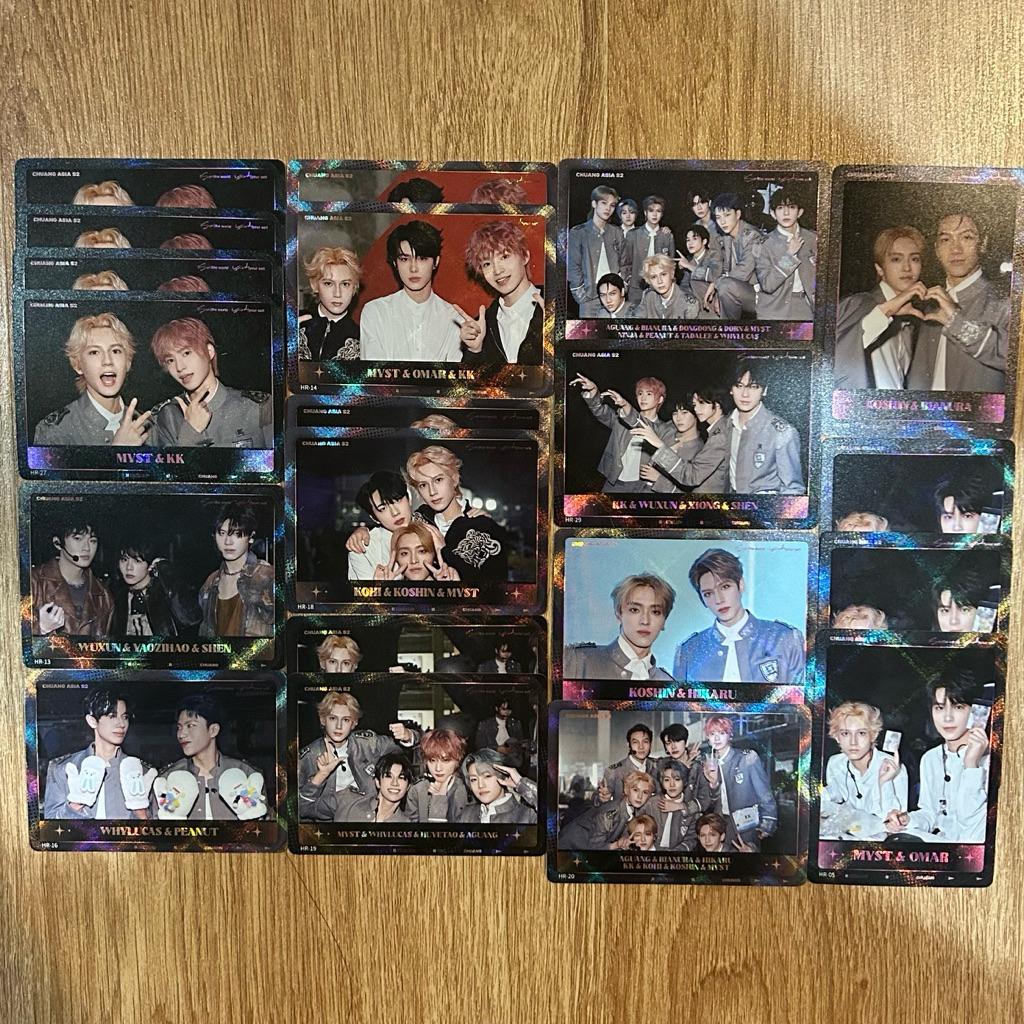 การ์ด CHUANG ASIA 2025 S2 : HR V.1 - V.3 พร้อมส่ง