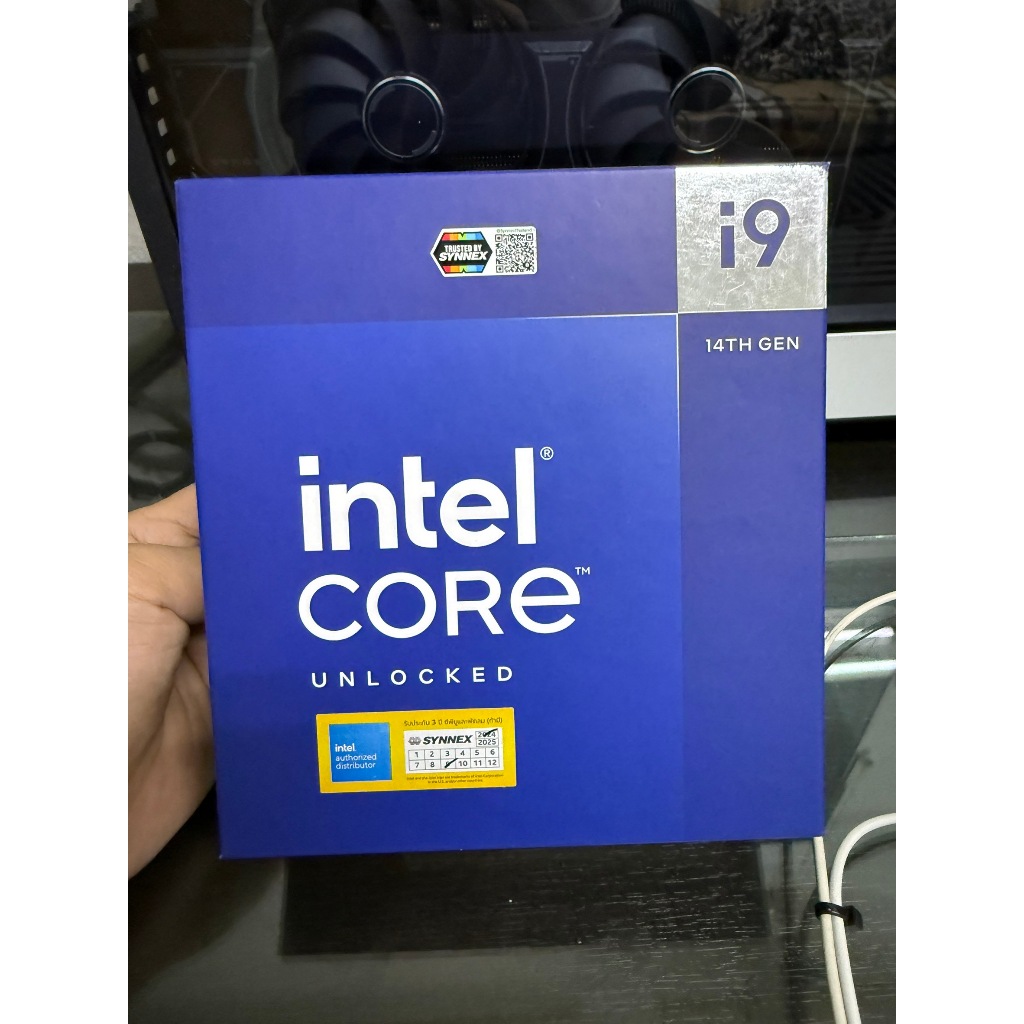 CPU (ซีพียู) INTEL CORE I9-14900K (SOCKET LGA 1700) มือสอง ครบกล่อง ใช้งานปกติ ประกันศูนย์ไทย