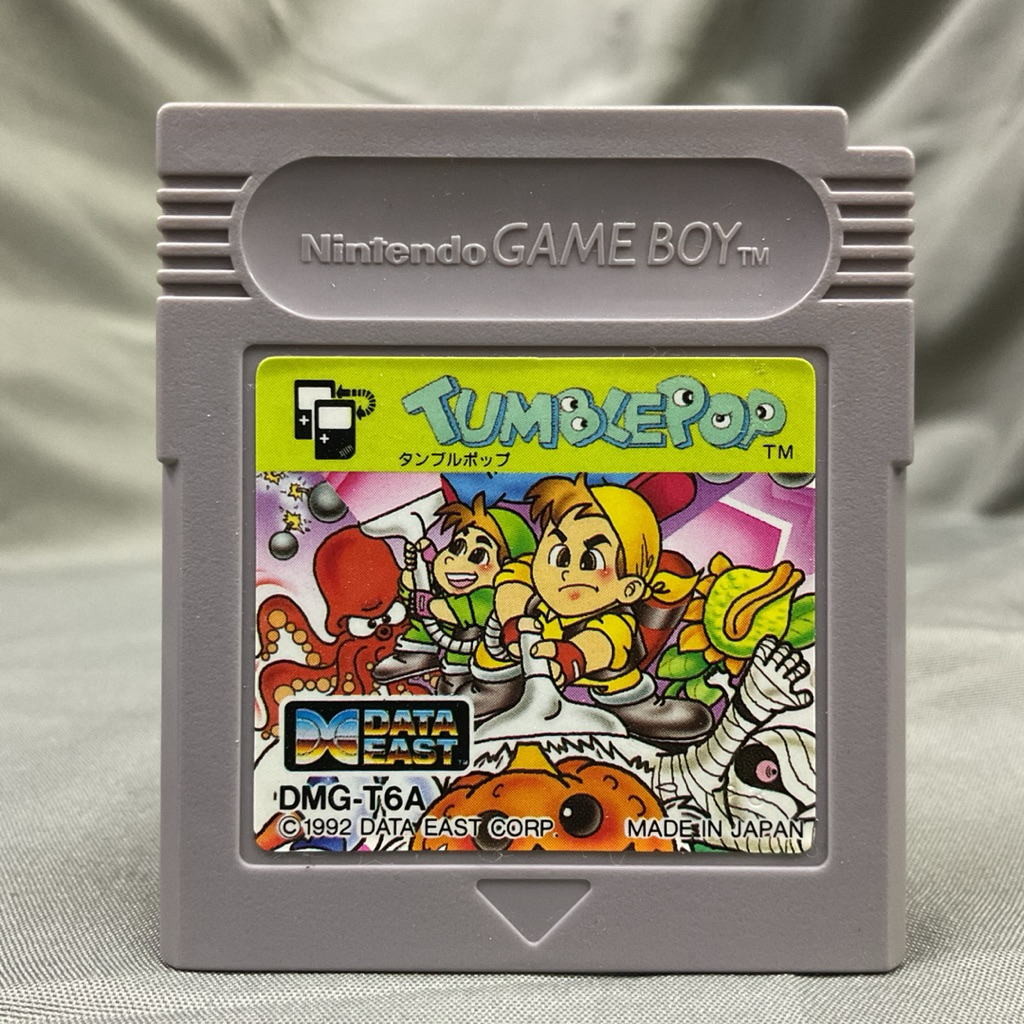 ตลับแท้ [GB] [0339] Tumble Pop (Japan) (DMG-T6J) Gameboy Game Boy TumblePop