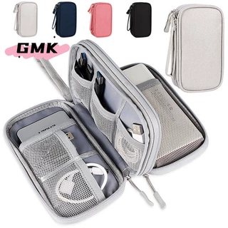 กระเป๋าจัดเก็บสายเคเบิล กระเป๋าจัดเก็บข้อมูล USB สายเคเบิล ขนาดใหญ่ ผ้าออกซ์ฟอร์ด กันน้ํา แบบพกพา สําหรับเดินทาง