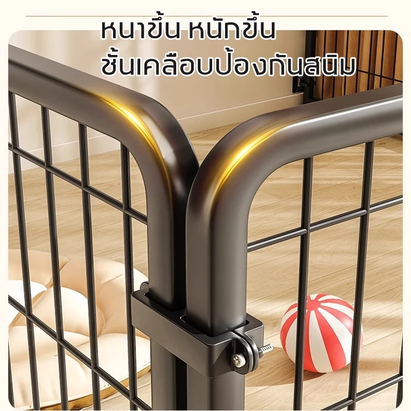 กรงสุนัข กรงหมา คอกสุนัข คอกกระต่าย กรงสุนัขแบบปรับได้ ติดตั้งง่าย แข็งแรง ทนทาน มีให้เลือกหลากหลายสไตล์ สินค้ามีจำหน่าย thumbnail 8