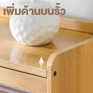 TRUZO ตู้เก็บของ ตู้ครัว ชั้นวางกันฝุ่น ชั้นวางแก้ว ชั้นวางจาน กล่องเก็บของ อเนกประสงค์ ตู้เก็บของกระจกใส