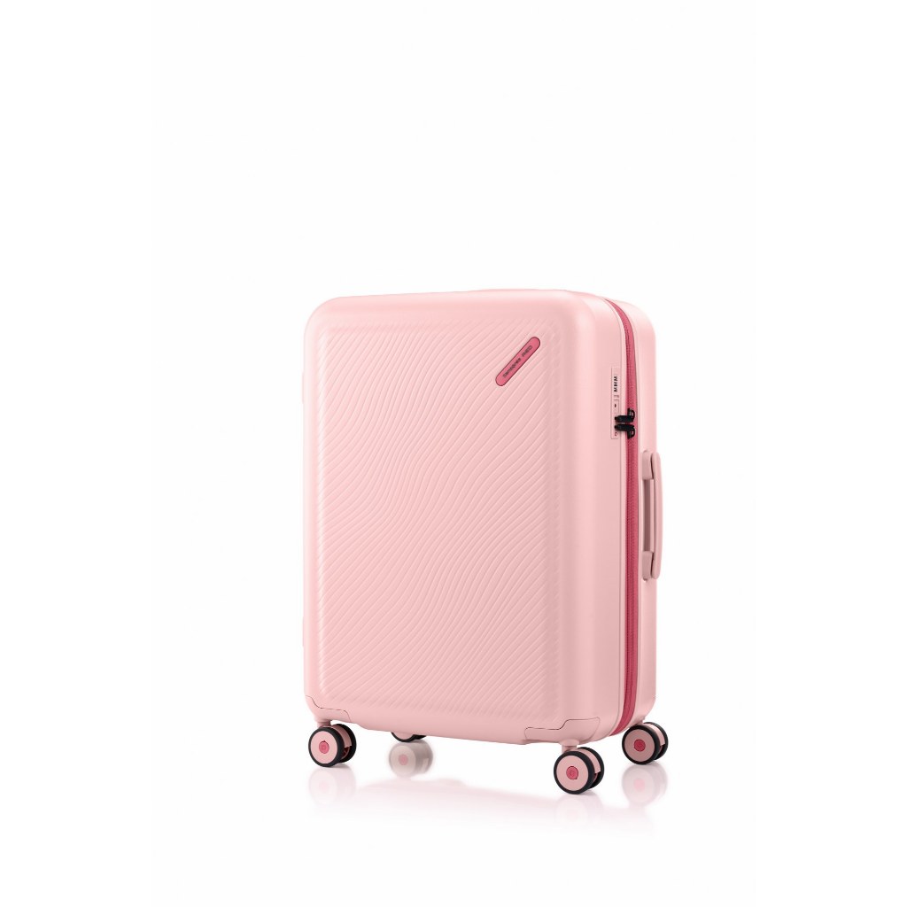 SAMSONITE RED กระเป๋าเดินทางล้อลาก ขยายได้ รุ่น TOIIS OCEAN ขนาด 25 นิ้ว HARDSIDE SPINNER 68/25 EXP TSA LOCK
