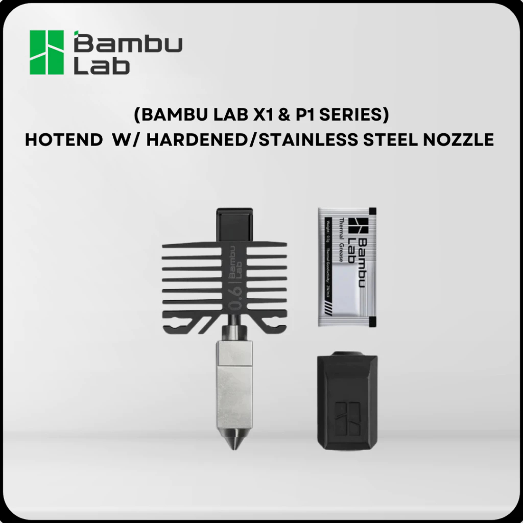 หัวฉีด Nozzle Bambu Lab X1 P1 วัสดุ stainless steel