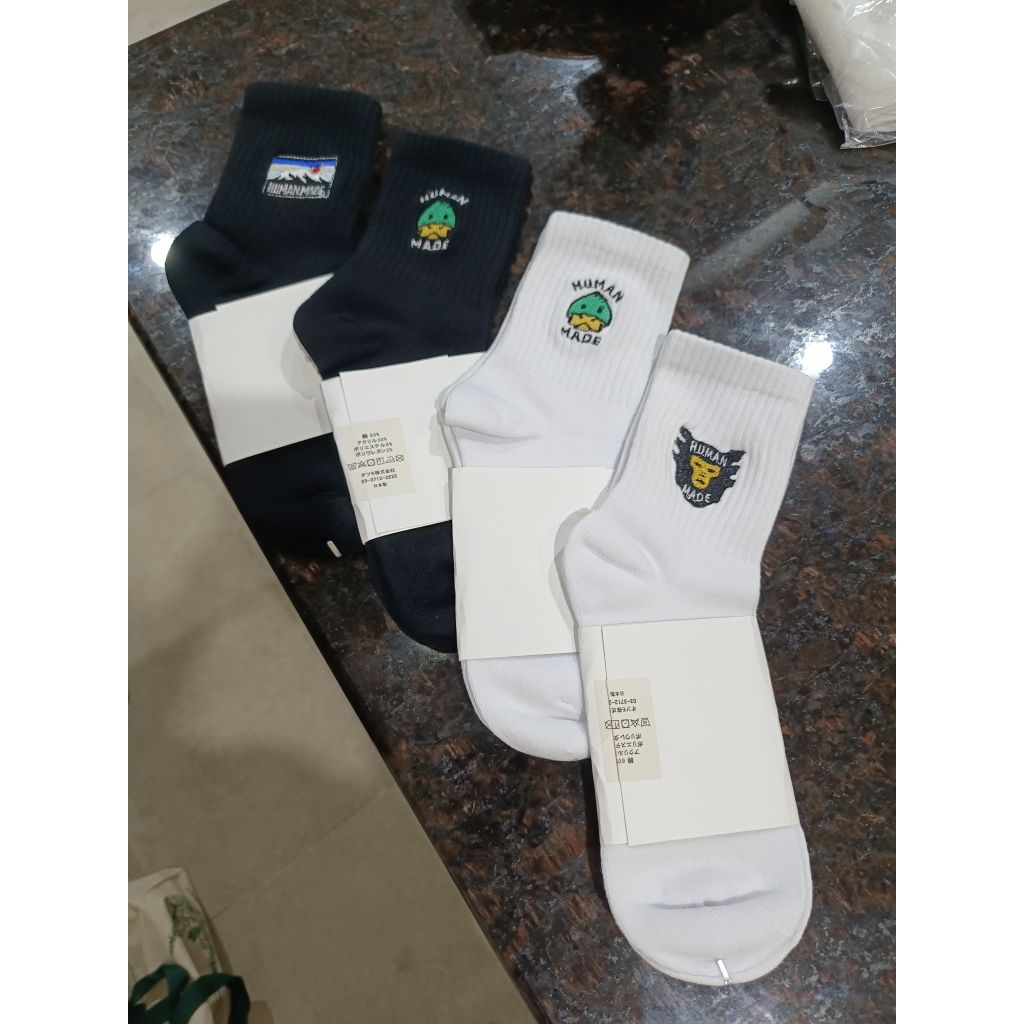 *พร้อมส่ง*🇹🇭 ถุงเท้า Human Made #แท้💯