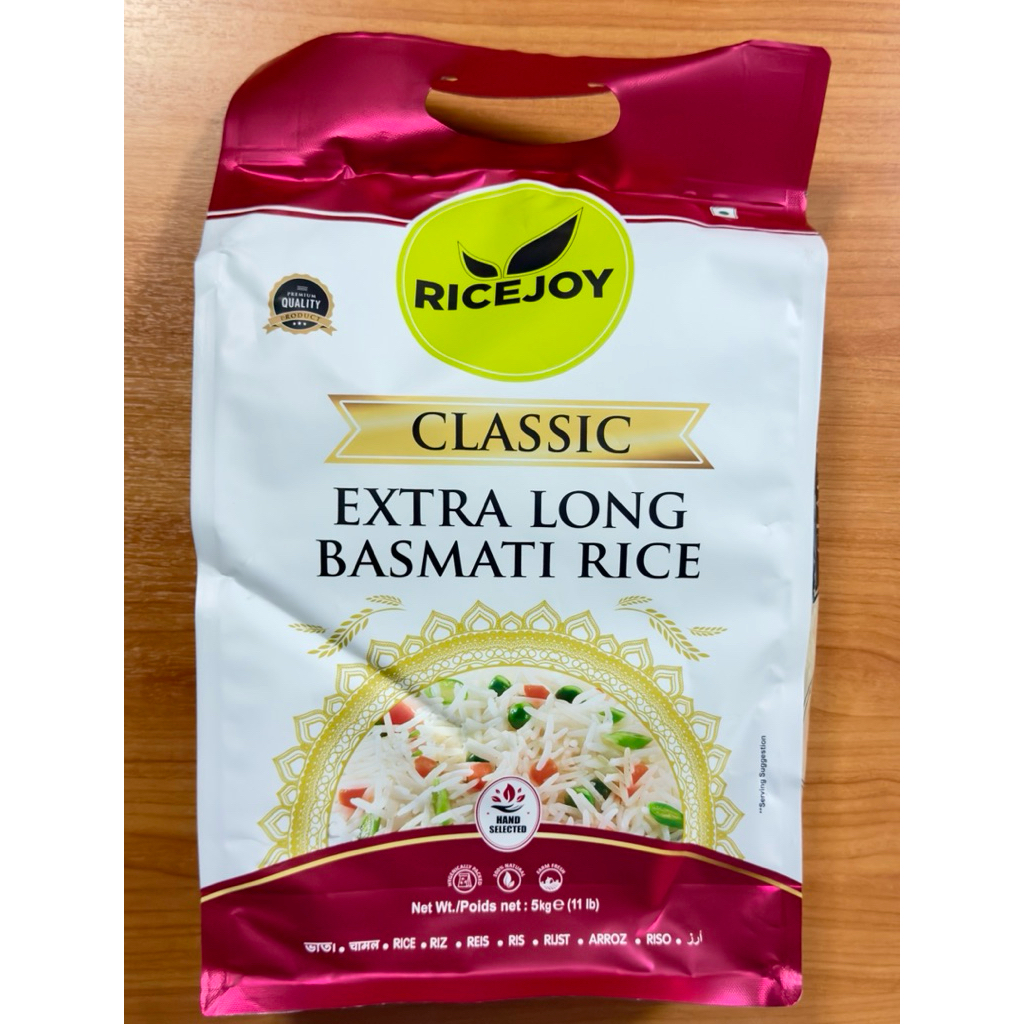 Basmati Rice 5kg    RICE JOY Classic Extra Long