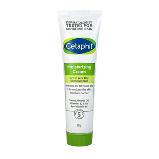 [*มีของแถม*] แพ็คเกจใหม่ Cetaphil Moisturising Cream 100G มอยส์เจอไรเซอร์ ฟรีของแถม1ชิ้น