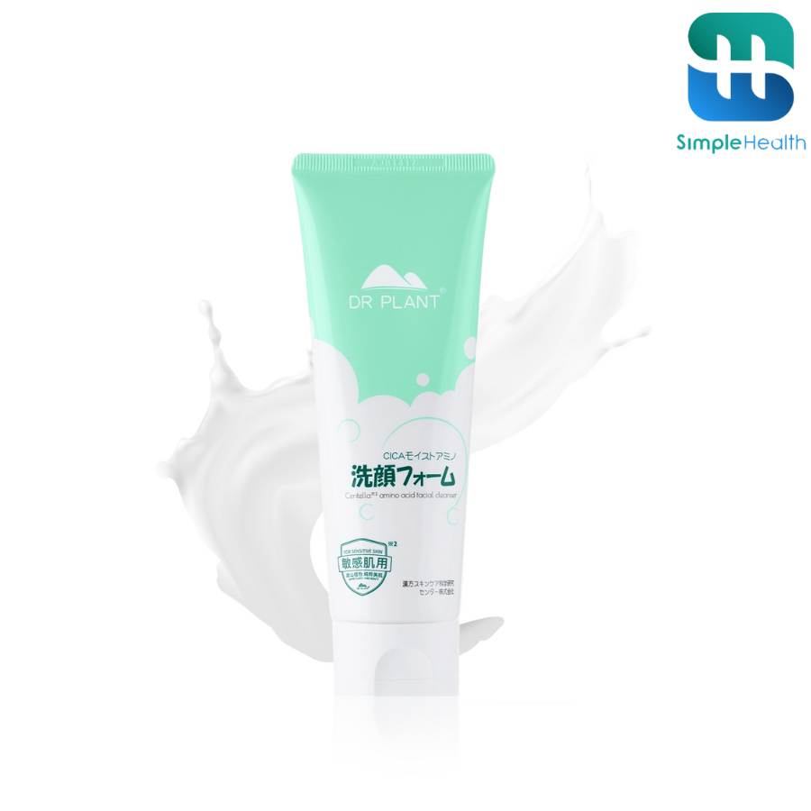 Simple Health โฟมล้างหน้า มูสล้างหน้า Cleanser ทำความสะอาดผิว หน้าสว่าง กระจ่างใส เพิ่มความชุ่มชื้น