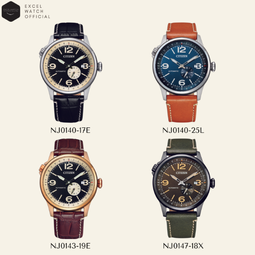 [ Excel Watch ] นาฬิกาซิติเซน CITIZEN Classic รุ่น NJ0140-17E, NJ0140-25L, NJ0143-19E, NJ0147-18X สา