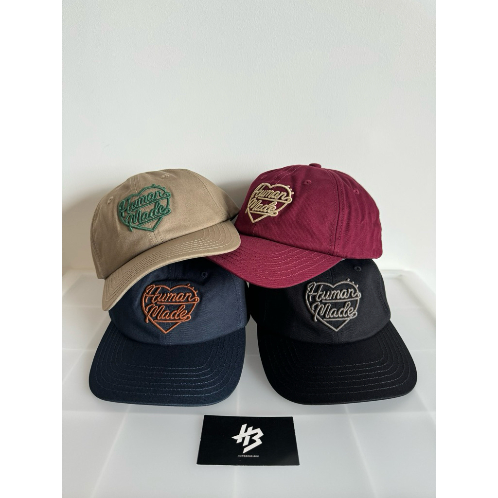 [ของแท้] HUMAN MADE 6PANEL TWILL CAP พร้อมส่ง