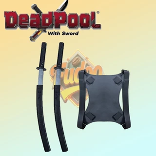 ชุดเดดพูลสำหรับเด็ก ชุดจั๊มสูทคอสเพลย์ Deadpool costume for kid with sword Panther Venom Captain America สําหรับเด็ก