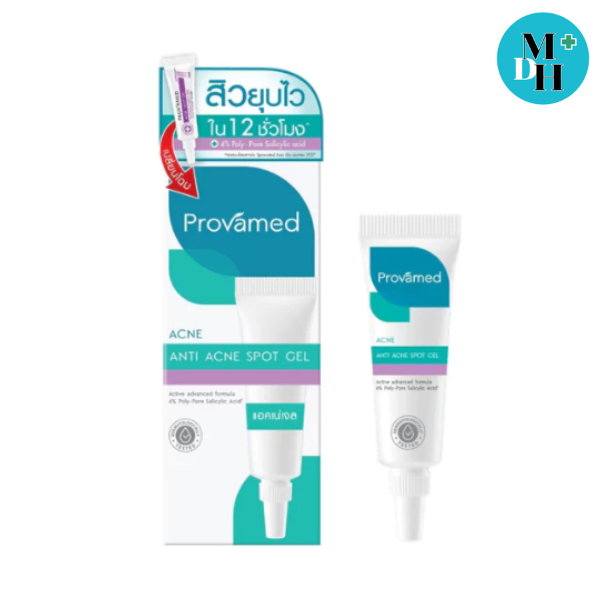 Provamed Rapid Clear Acne Spot Gel 10 G - โปรวาเมด แอคเน่ สปอต เจล 01543