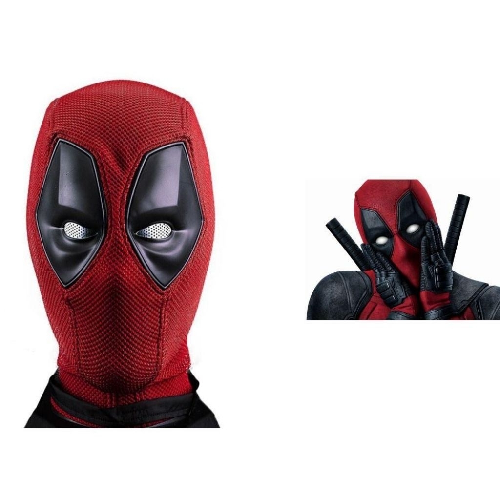 🛍️SUN RKT🛒หมวกหน้ากาก Deadpool mask closplay สวมใส่ทำกิจกรรมปาร์ตี้ - รูปที่ 3
