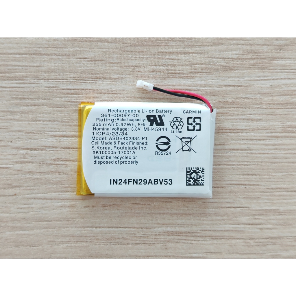 ⌚ แบตเตอรี่ For Forerunner 935 945 Garmin Fenix5 / 5 Plus / Fenix6/6Pro /Approach S62 Battery Model 361-00097-00
