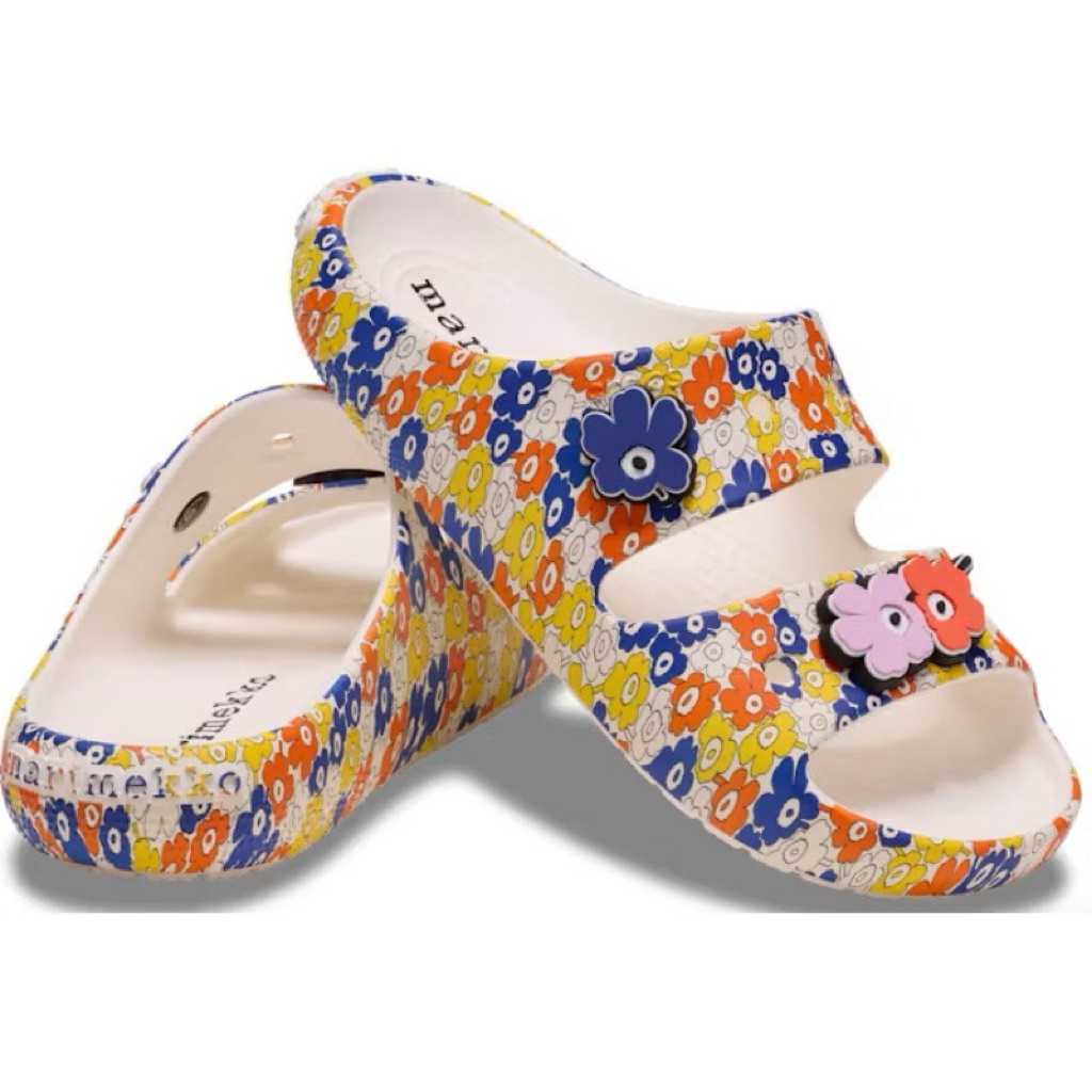New✅ Crocs x Marimekko Classic Sandal size M6/W8 แถม Jibbitz SET 5 ชิ้น