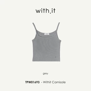 Witihit basic cropped camisole สายเดี่ยวทรงครอป - TPW01693