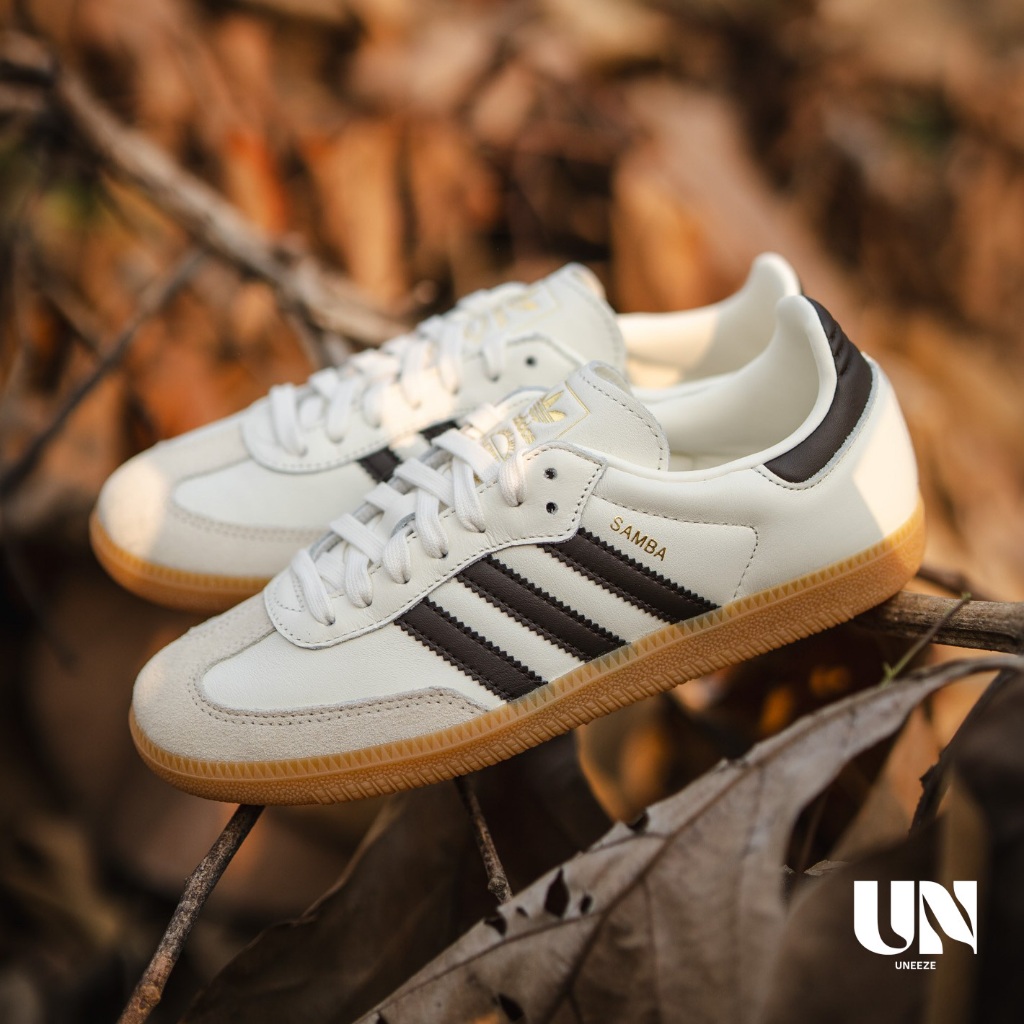 [ของแท้ ส่งไว จากไทย] ADIDAS SAMBA OG DECON WHITE/BLACK GUM