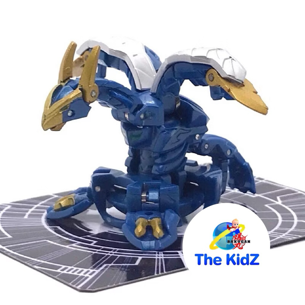 บาคุกัน Bakugan B2 BakuTech Pyrus G-Ganorada Blue (rare)