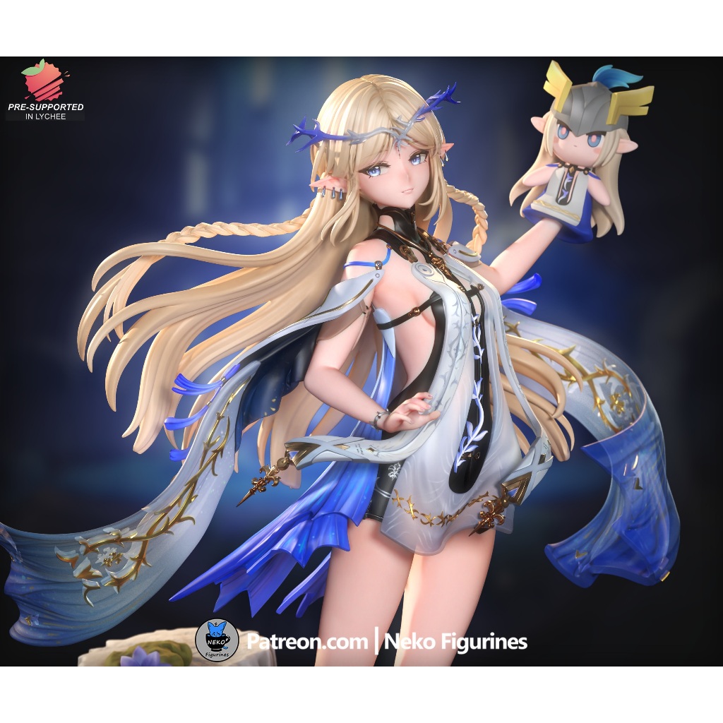 Cartethyia - Wuthering Waves [โมเดลเรซิ่นไม่ทำสี]